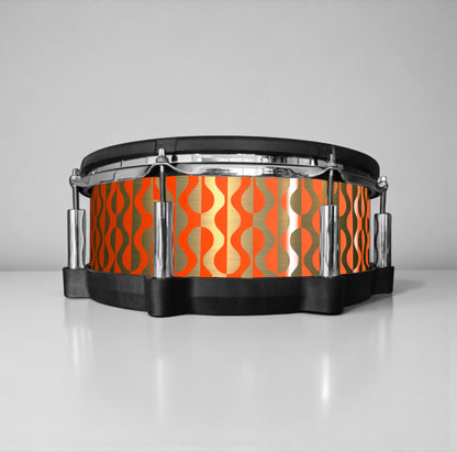 Negative Circles Drum Wrap