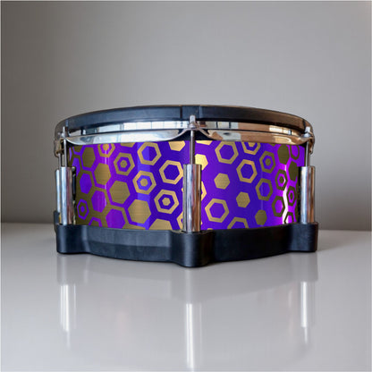 Hexagonal Fade Drum Wrap