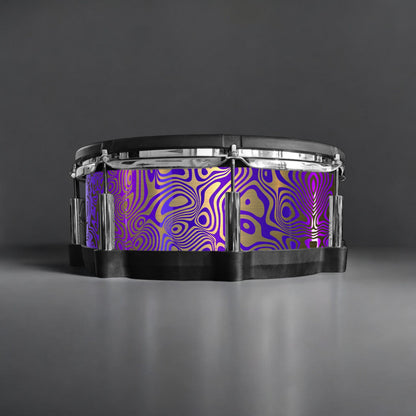 Psychedelic Swirl Drum Wrap