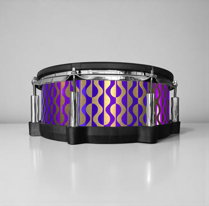 Negative Circles Drum Wrap