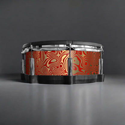 Psychedelic Swirl Drum Wrap