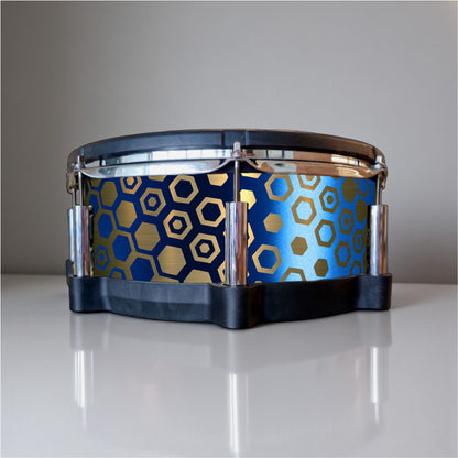 Hexagonal Fade Drum Wrap