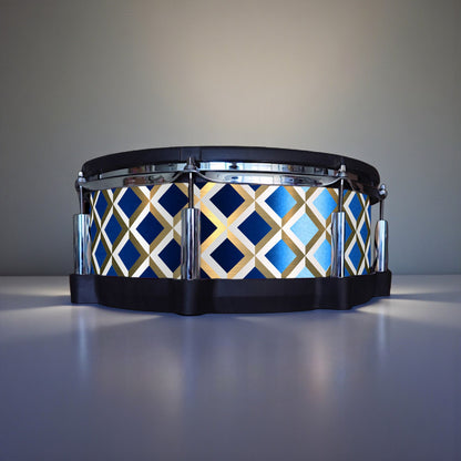 3D Tile Drum Wrap (White Base)