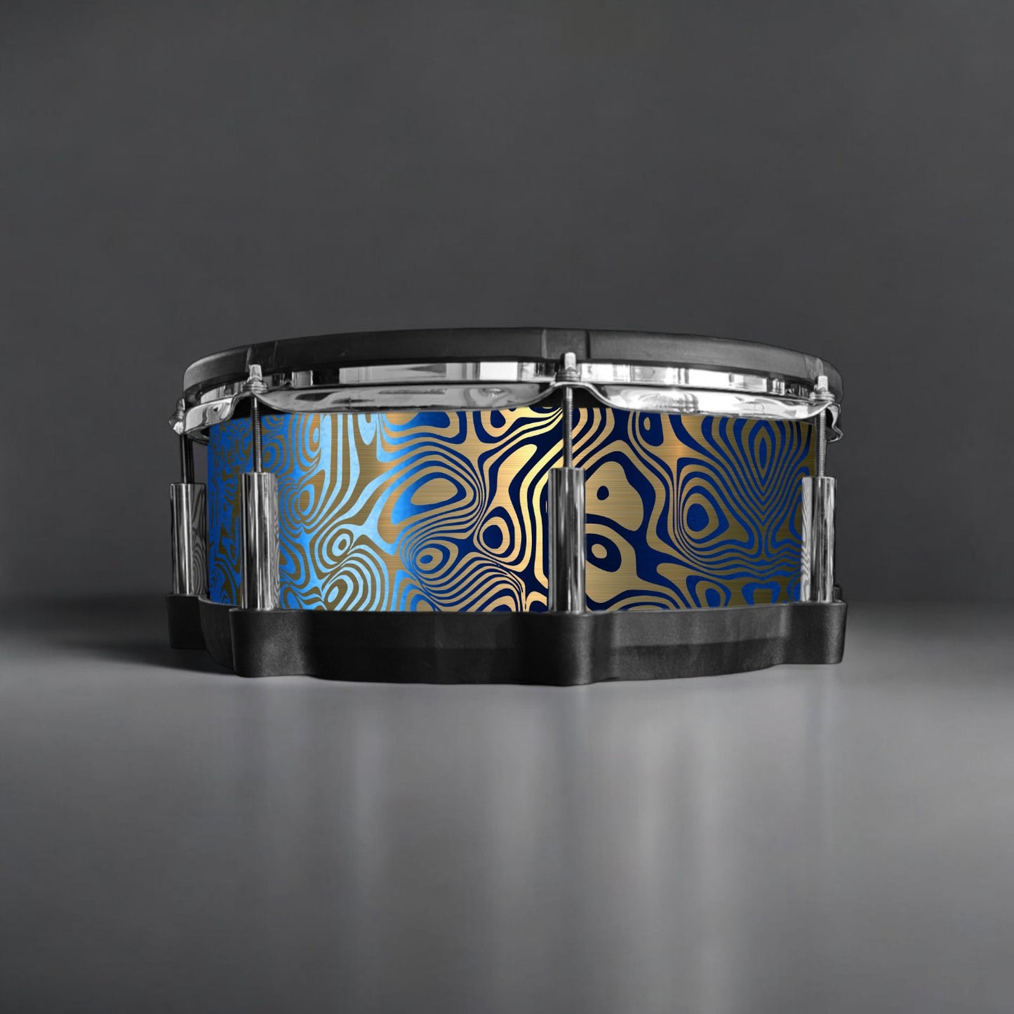 Psychedelic Swirl Drum Wrap