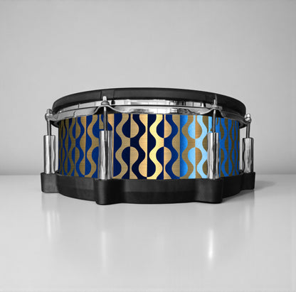 Negative Circles Drum Wrap