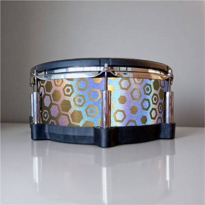 Hexagonal Fade Drum Wrap