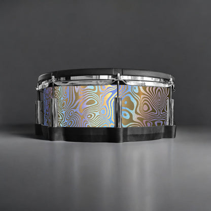 Psychedelic Swirl Drum Wrap