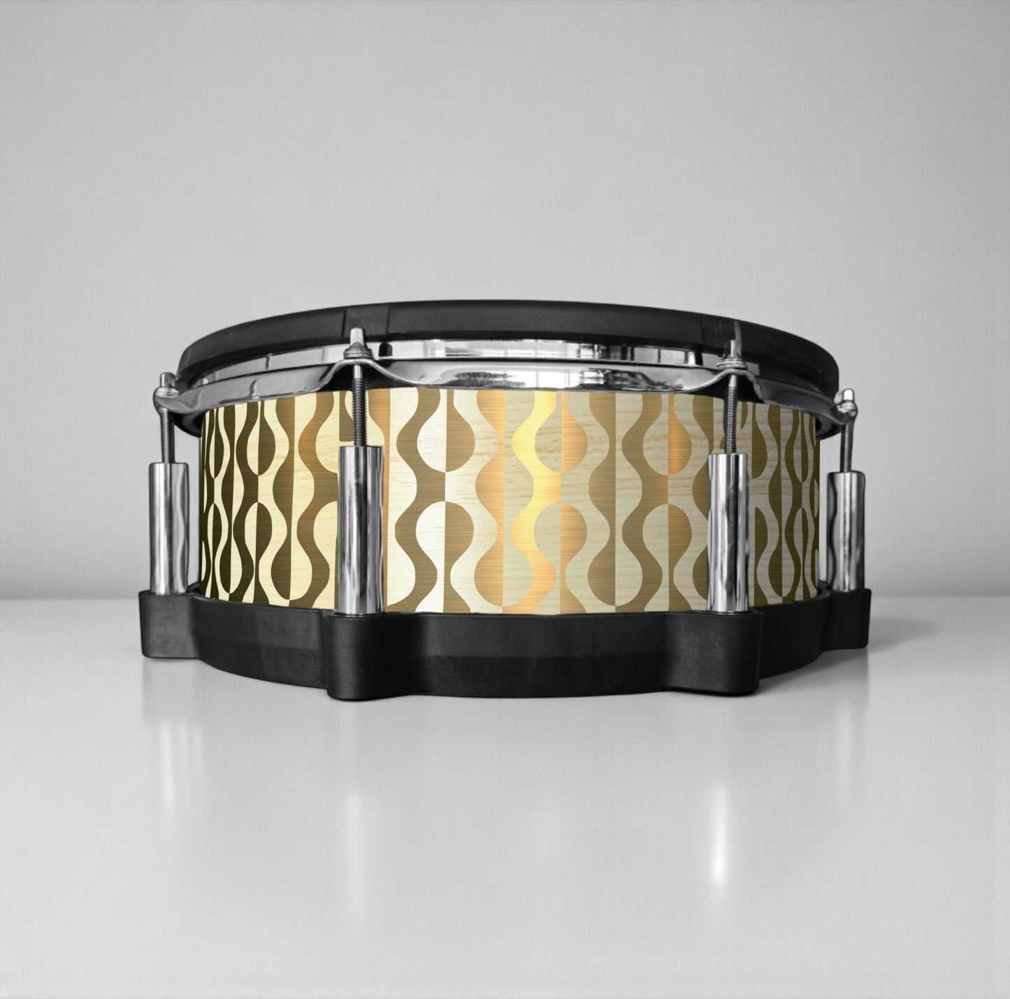 Negative Circles Drum Wrap