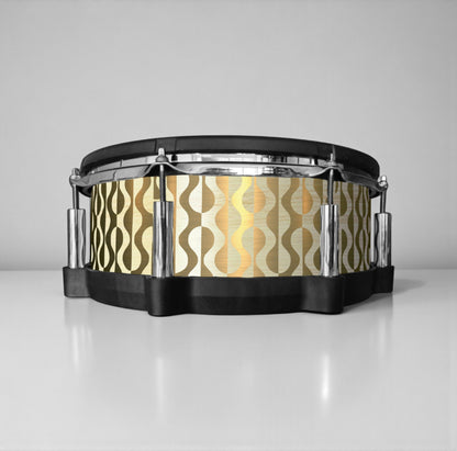 Negative Circles Drum Wrap