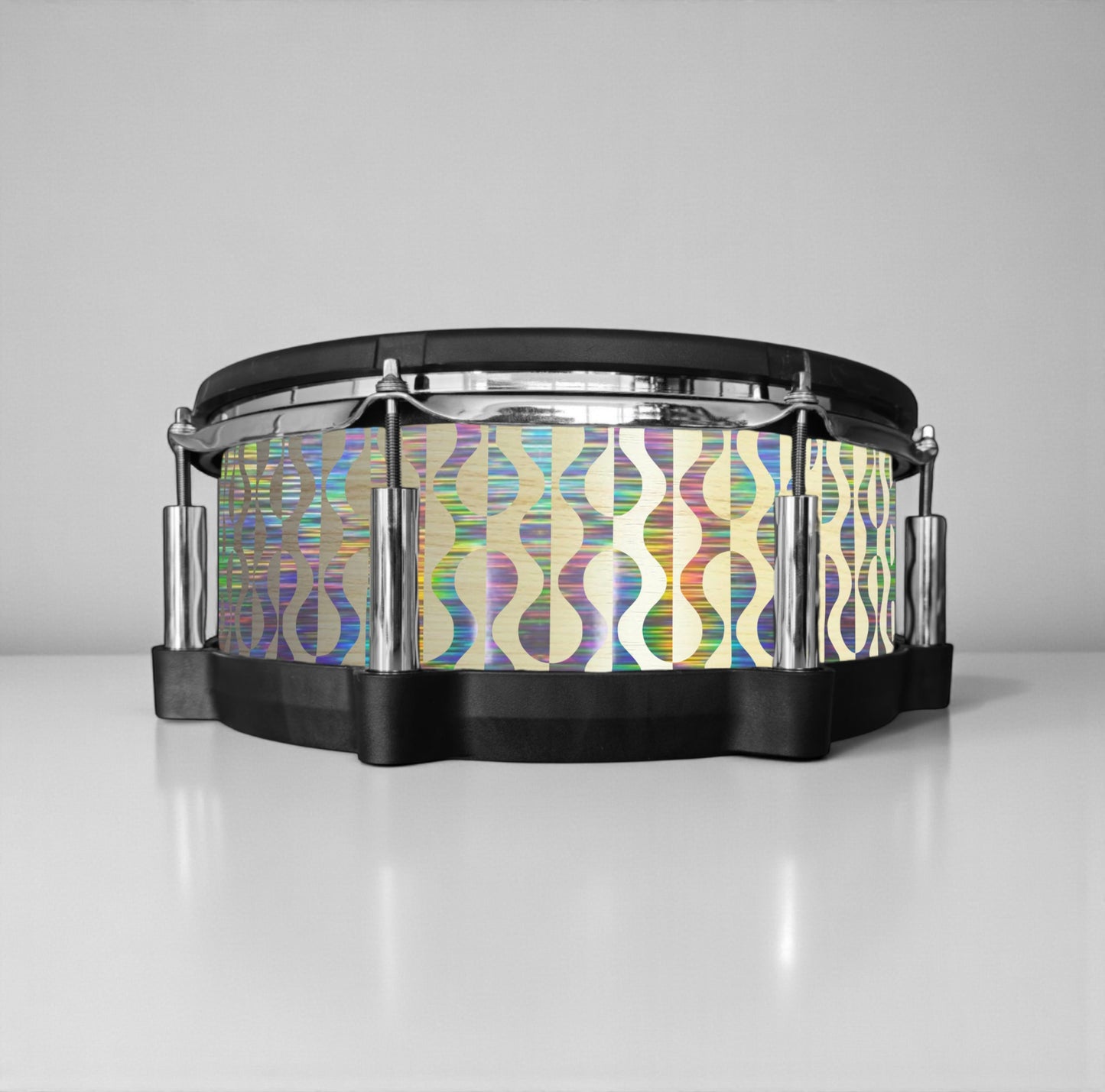 Negative Circles Drum Wrap