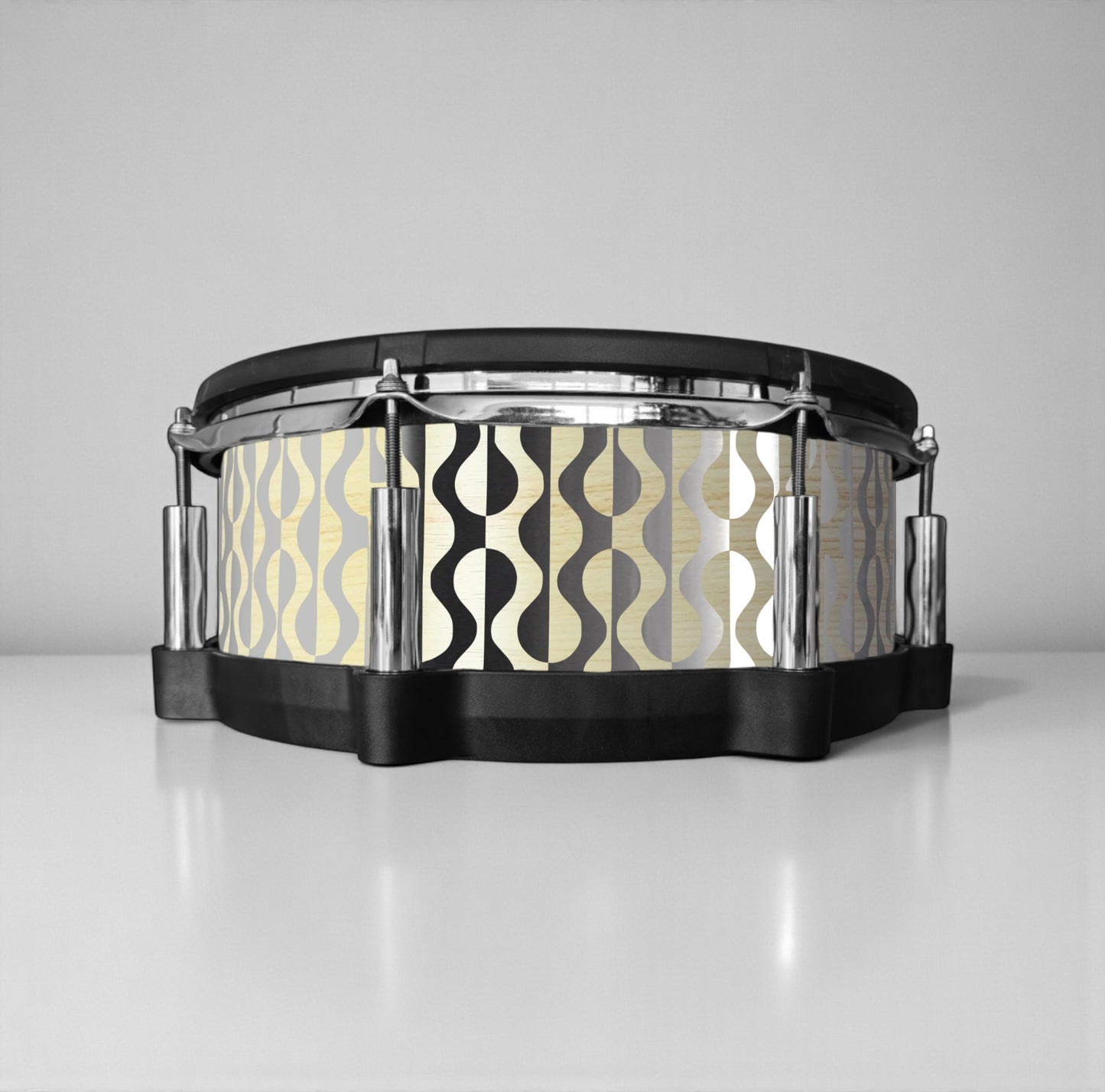 Negative Circles Drum Wrap