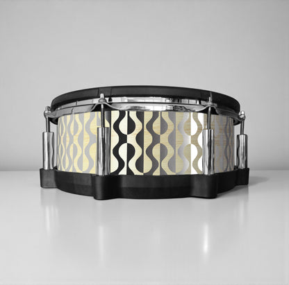 Negative Circles Drum Wrap