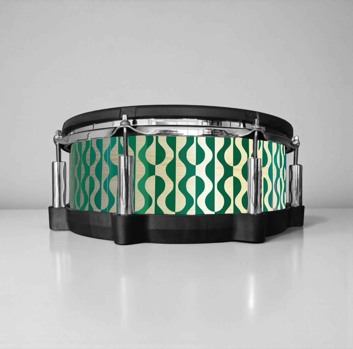 Negative Circles Drum Wrap