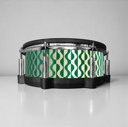 Negative Circles Drum Wrap