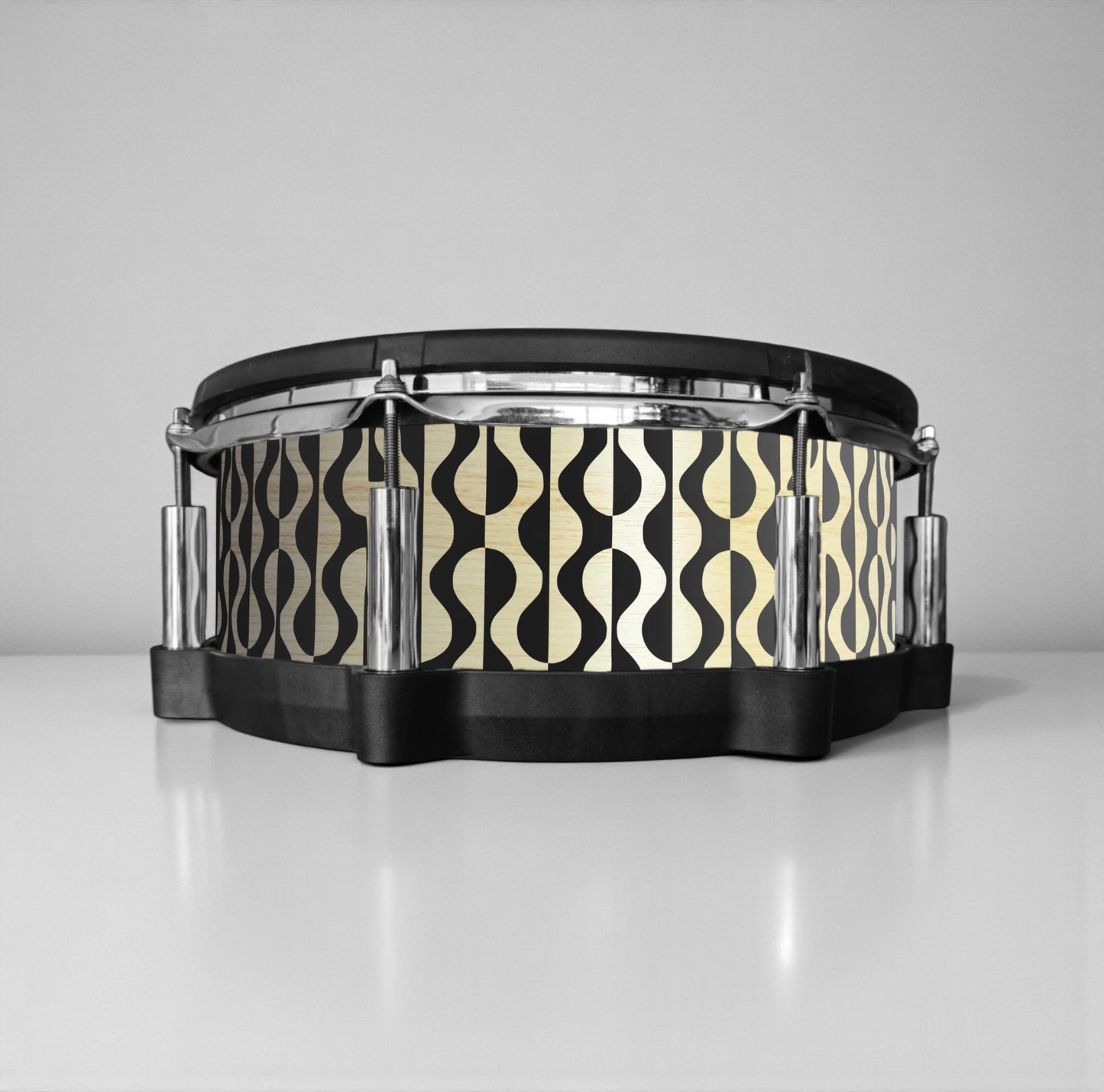 Negative Circles Drum Wrap