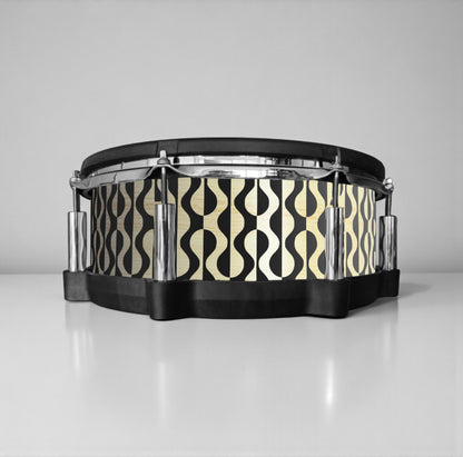 Negative Circles Drum Wrap