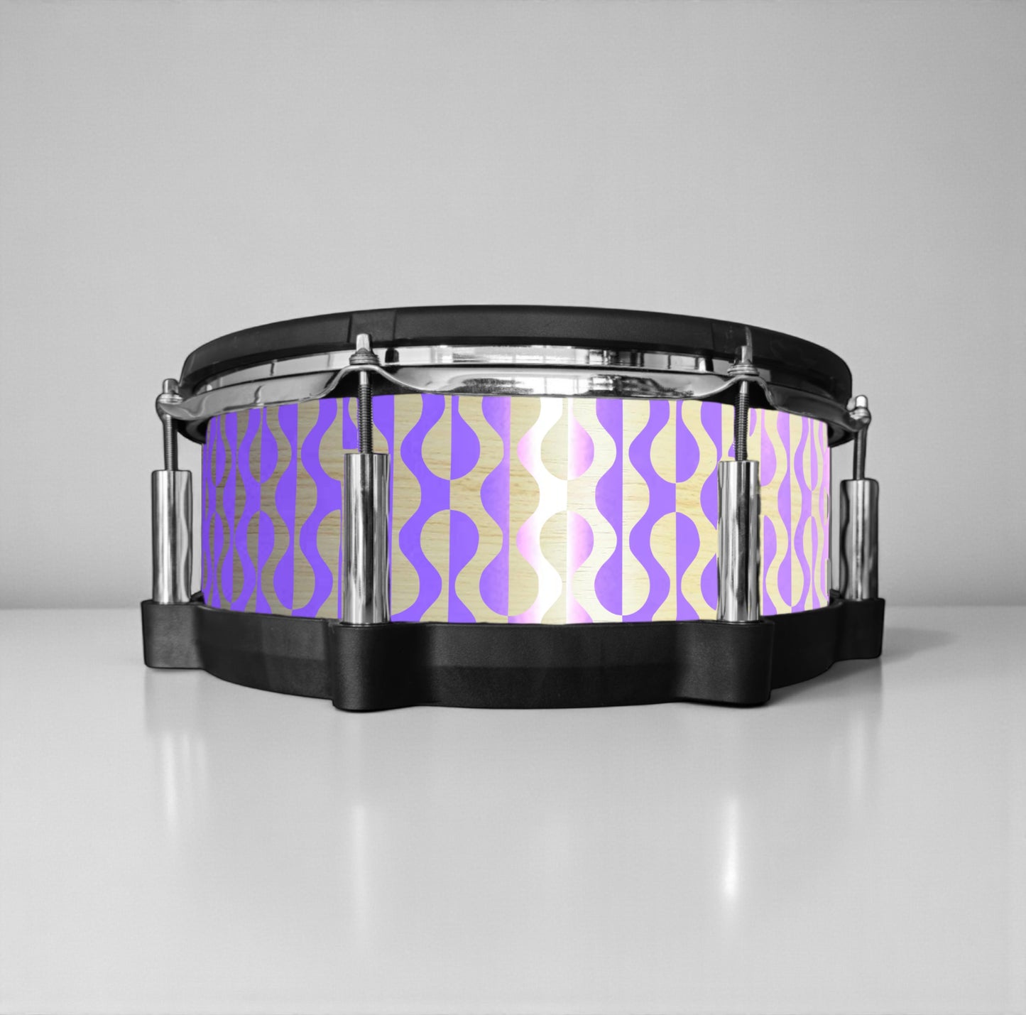 Negative Circles Drum Wrap