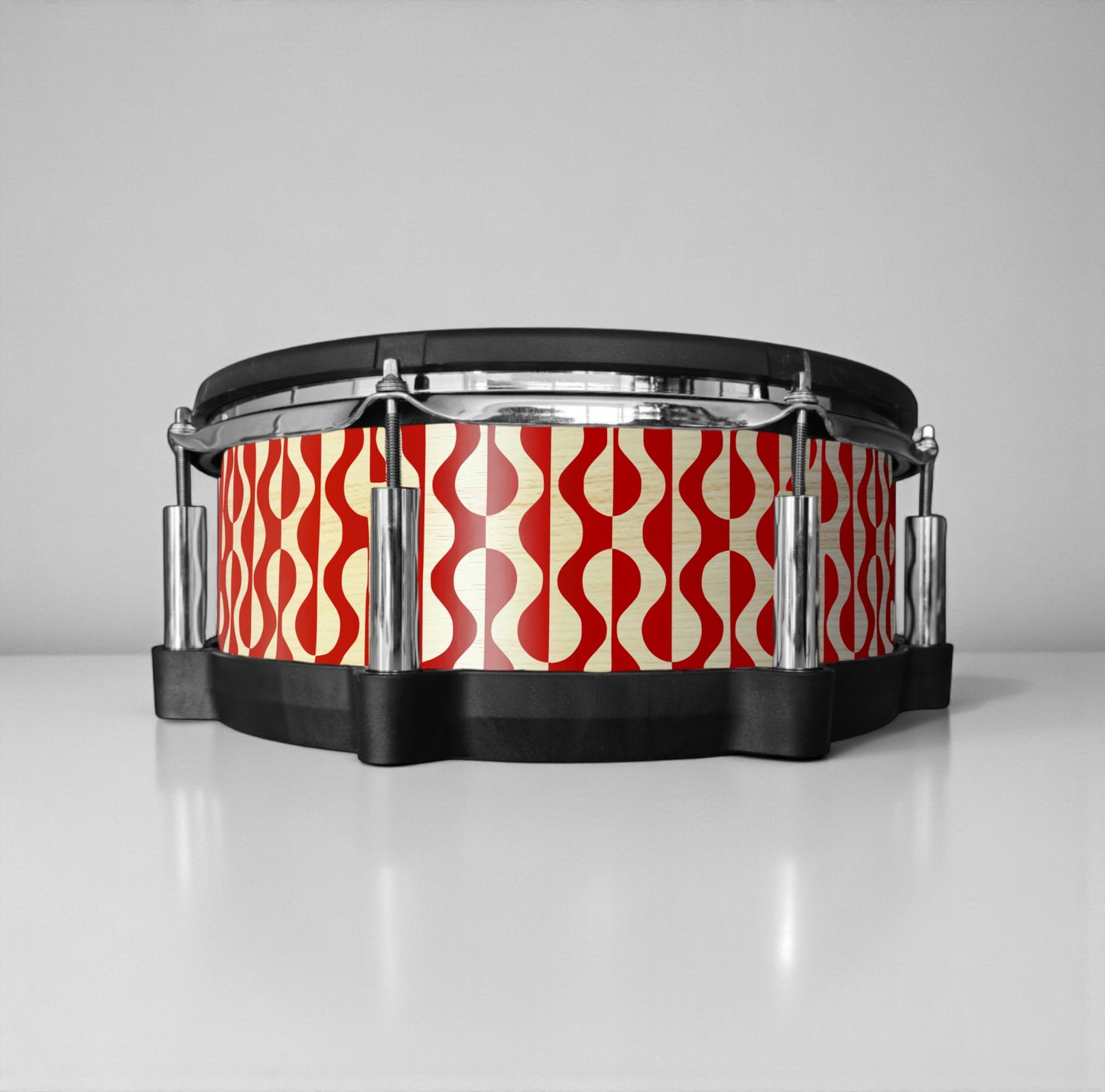 Negative Circles Drum Wrap