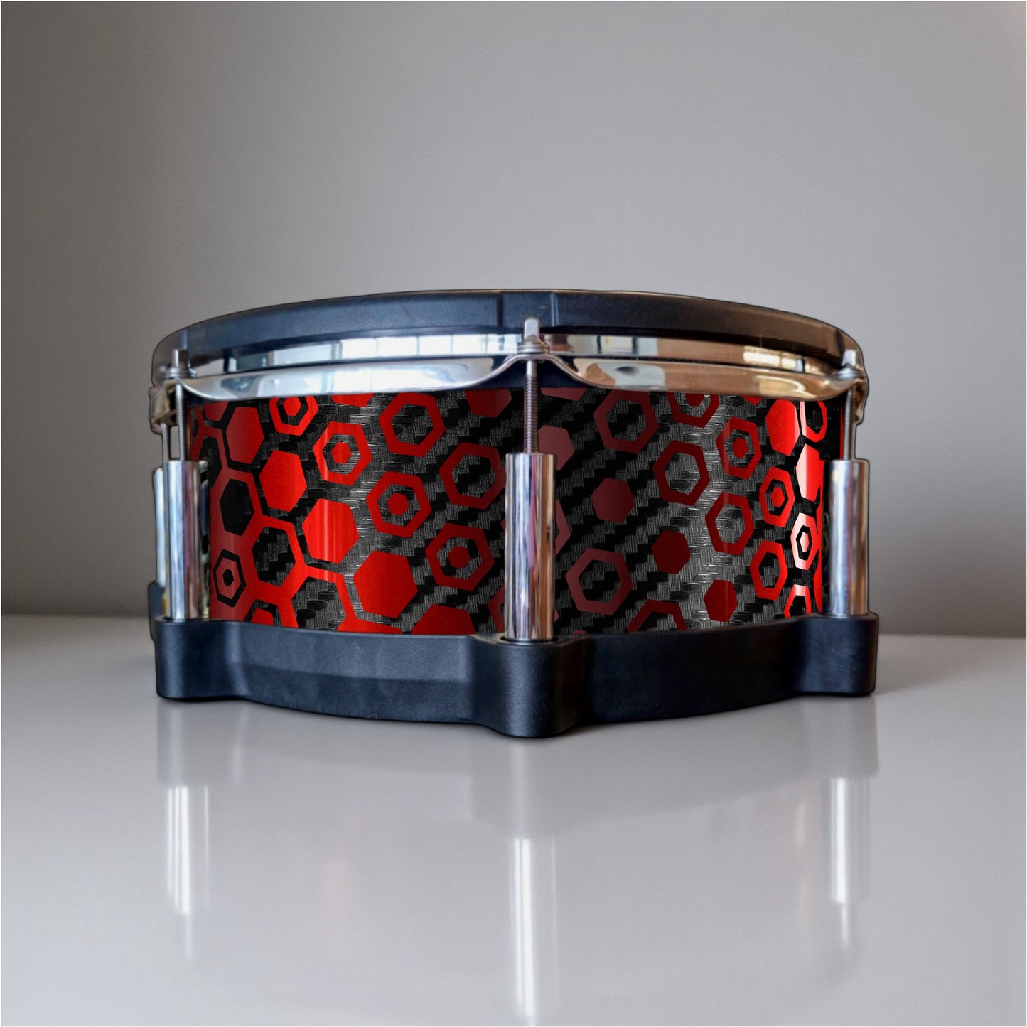 Hexagonal Fade Drum Wrap