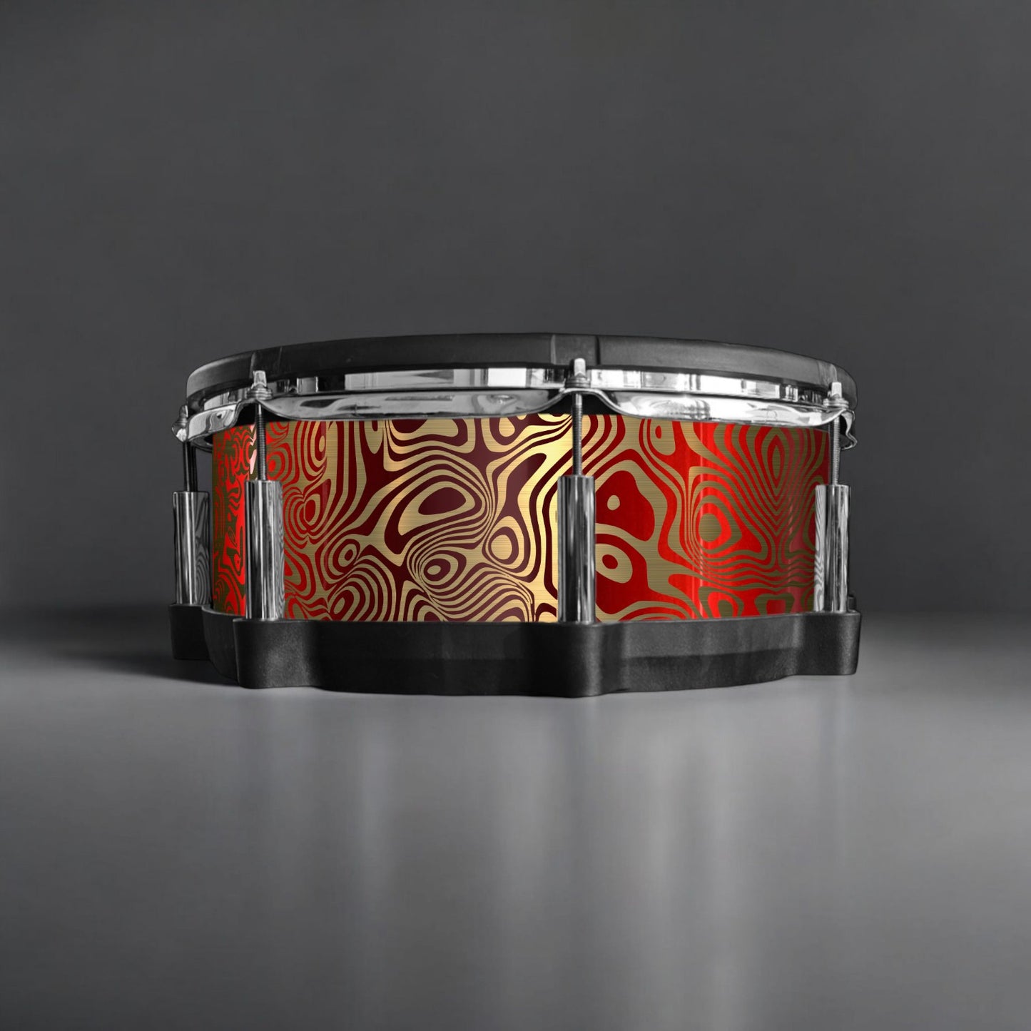 Psychedelic Swirl Drum Wrap