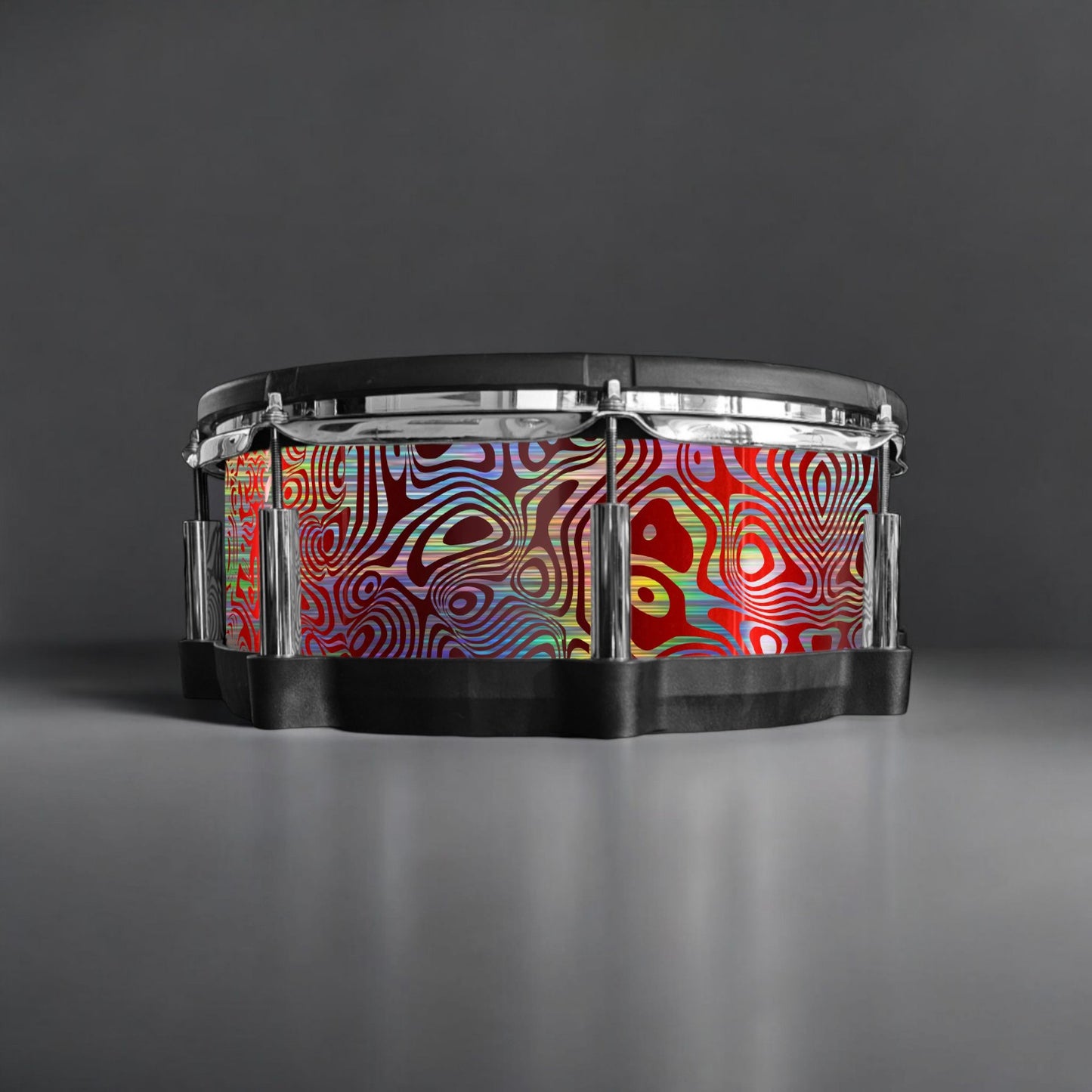 Psychedelic Swirl Drum Wrap