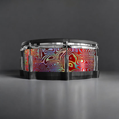 Psychedelic Swirl Drum Wrap