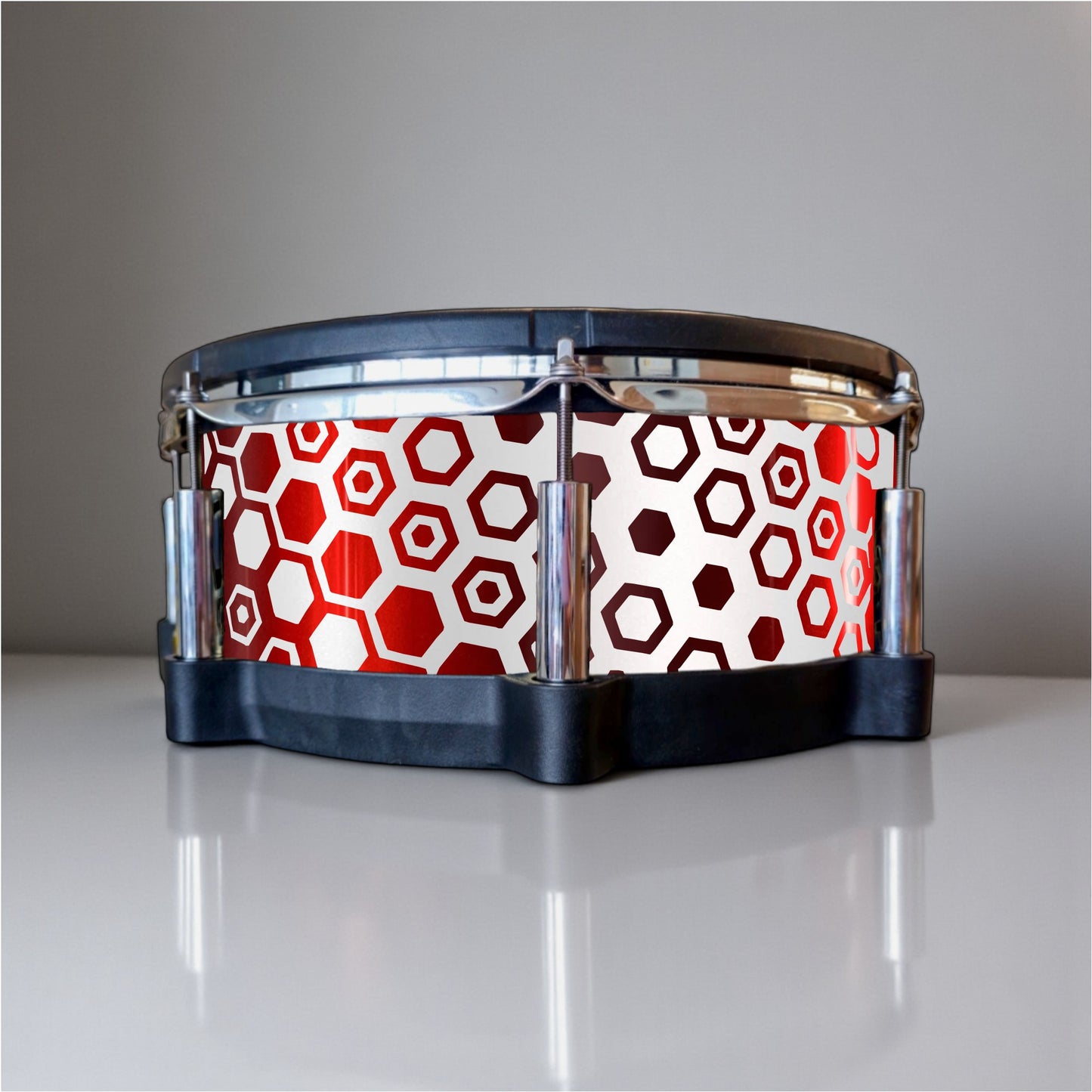 Hexagonal Fade Drum Wrap