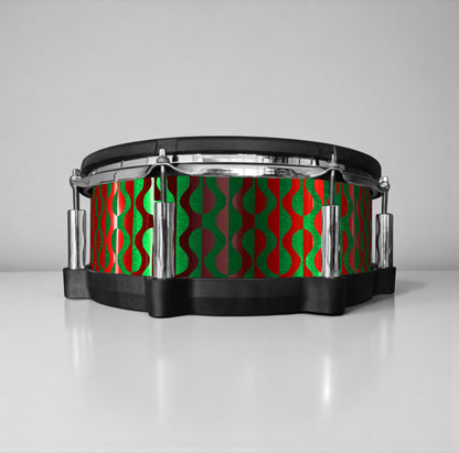 Negative Circles Drum Wrap