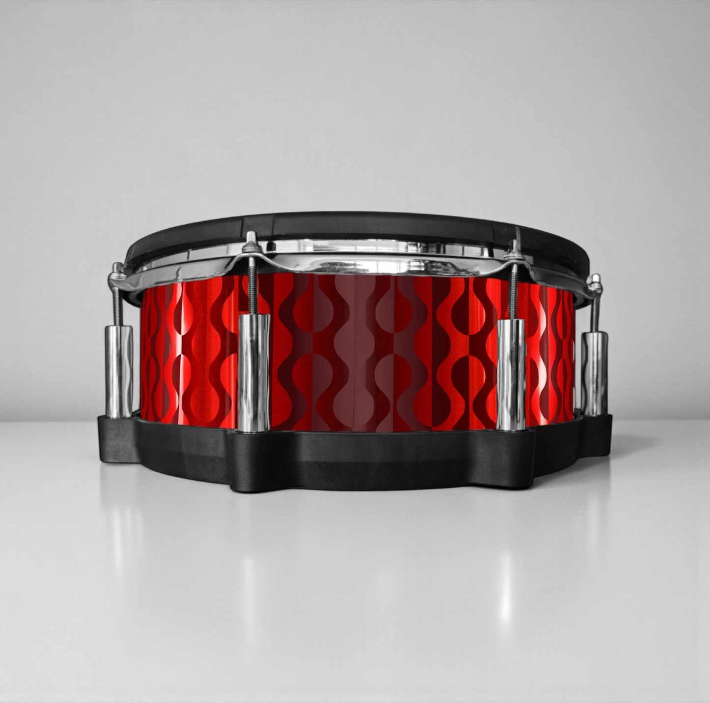 Negative Circles Drum Wrap