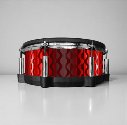 Negative Circles Drum Wrap