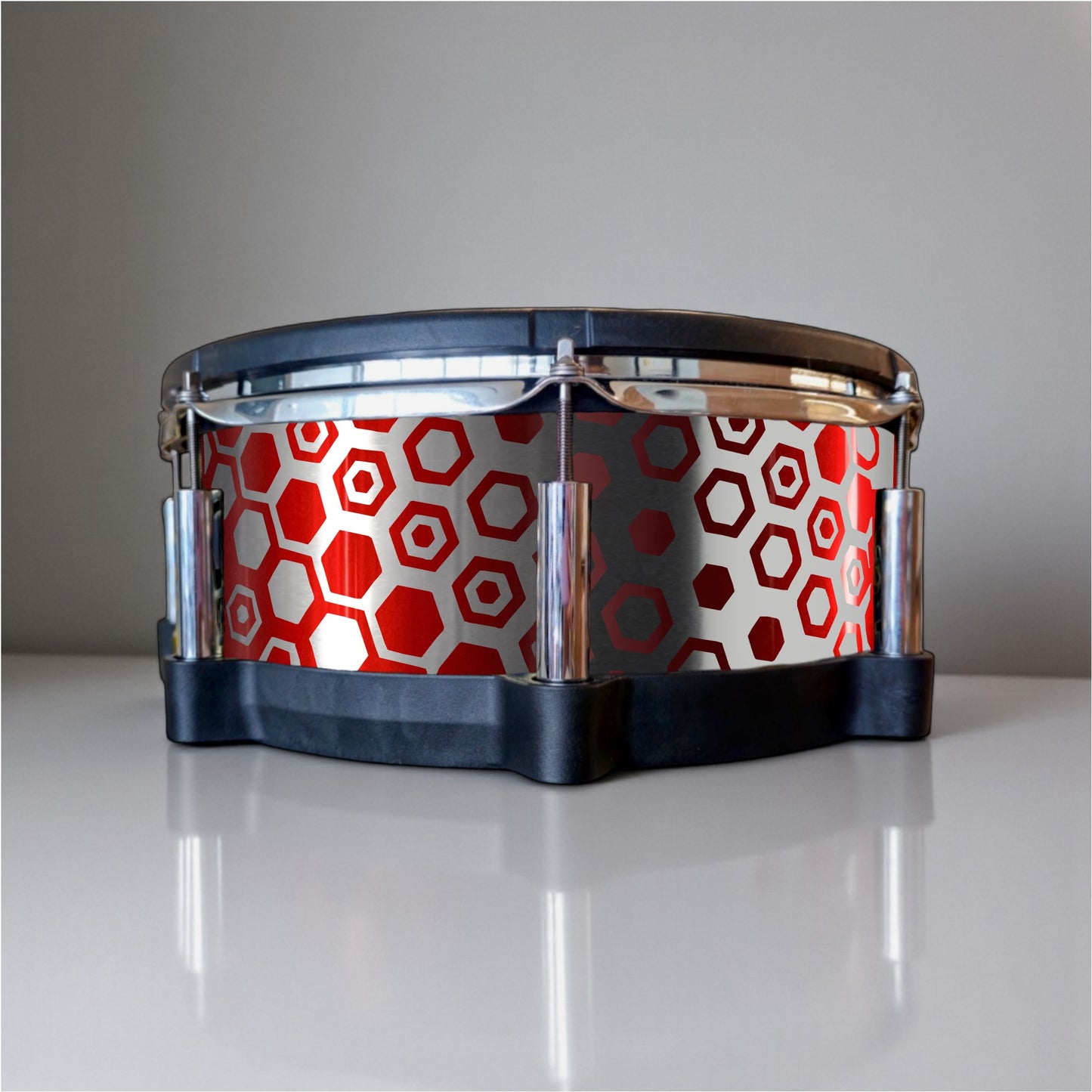 Hexagonal Fade Drum Wrap