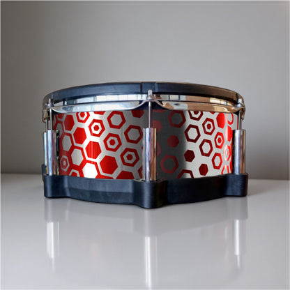 Hexagonal Fade Drum Wrap