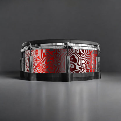 Psychedelic Swirl Drum Wrap