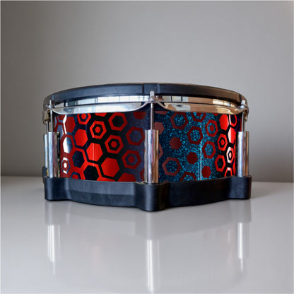 Hexagonal Fade Drum Wrap