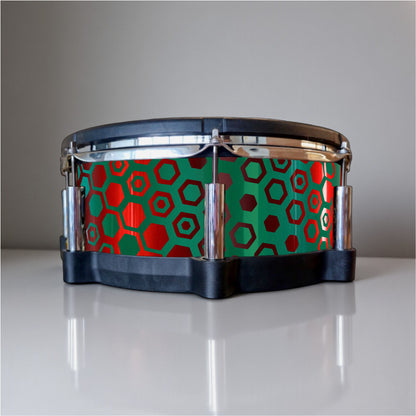 Hexagonal Fade Drum Wrap