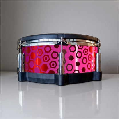 Hexagonal Fade Drum Wrap