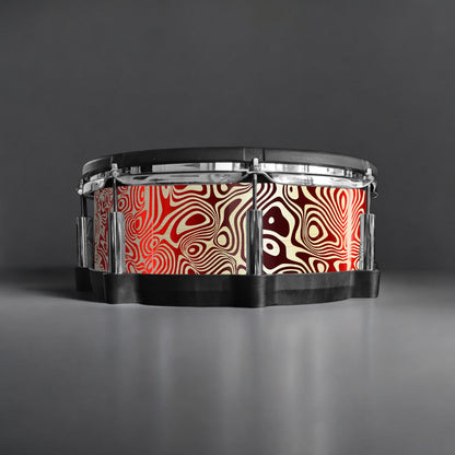 Psychedelic Swirl Drum Wrap