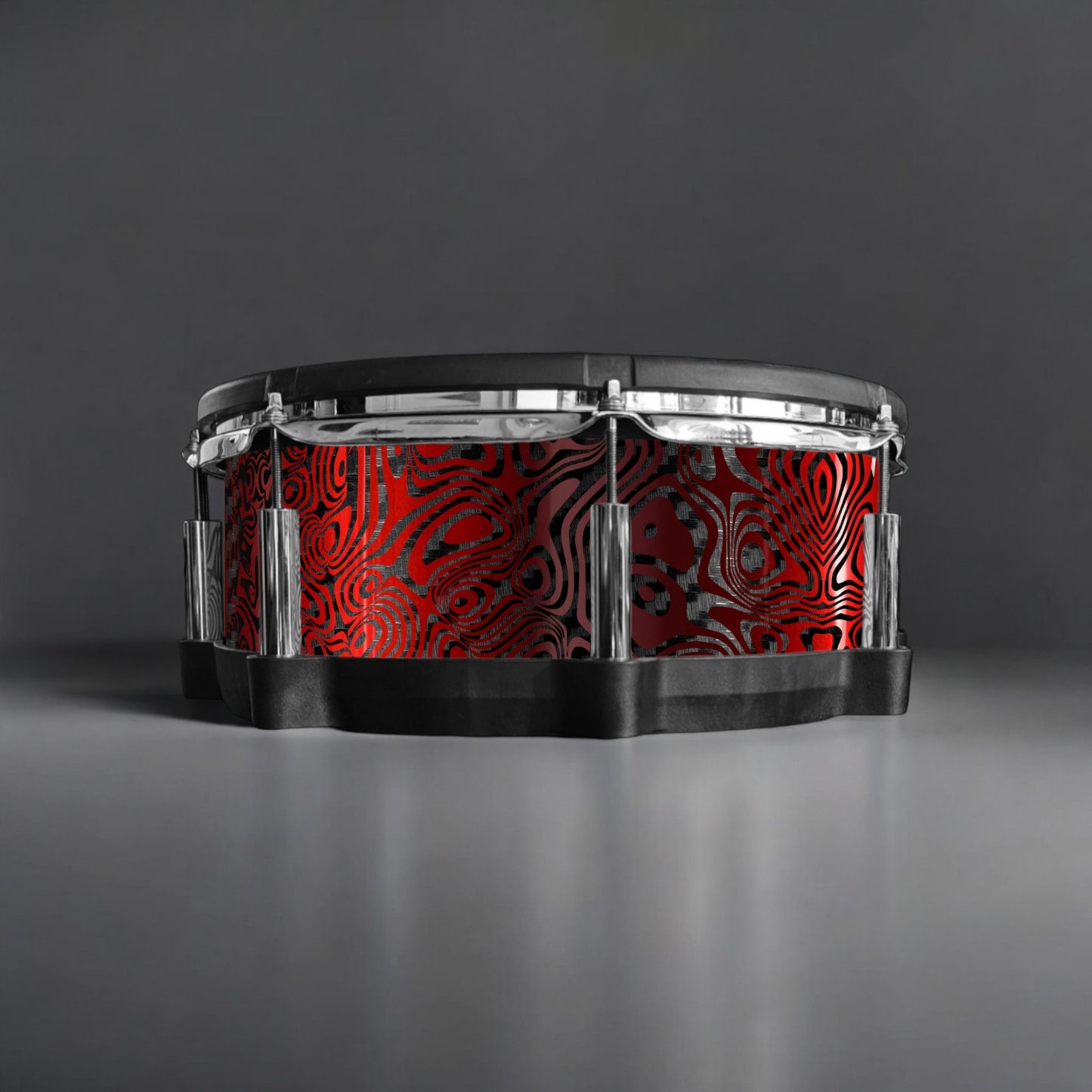 Psychedelic Swirl Drum Wrap