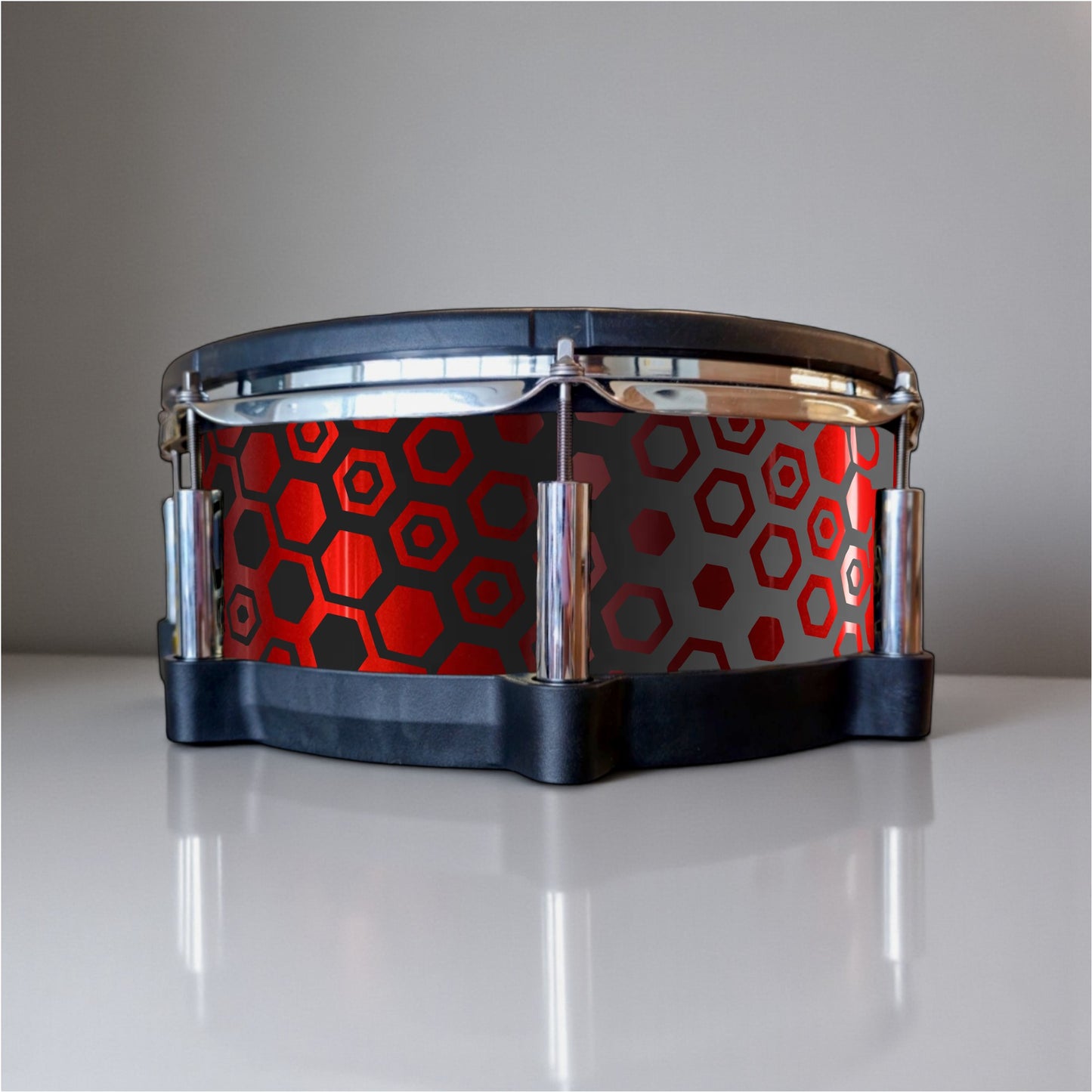 Hexagonal Fade Drum Wrap
