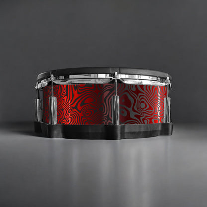 Psychedelic Swirl Drum Wrap