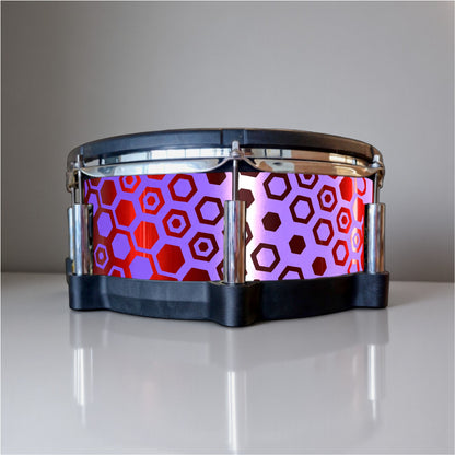 Hexagonal Fade Drum Wrap
