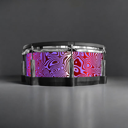 Psychedelic Swirl Drum Wrap