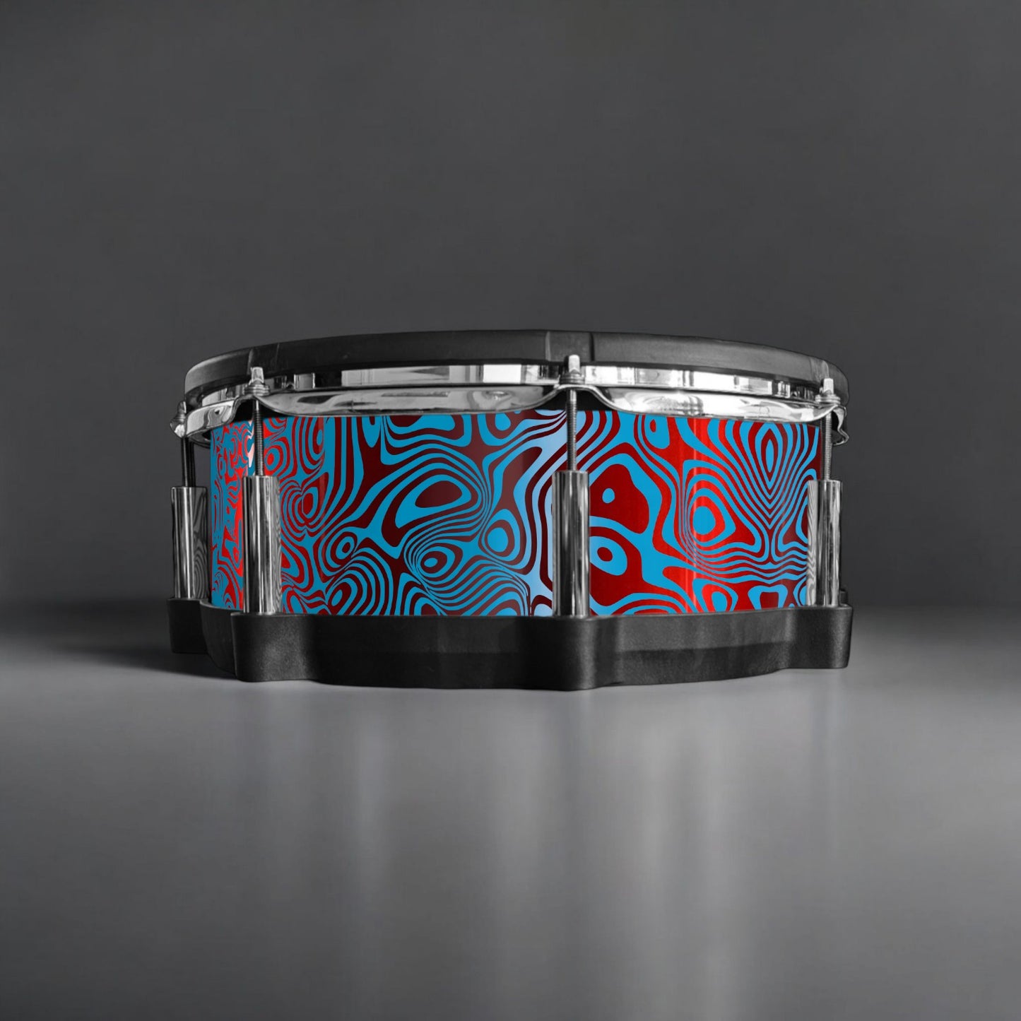 Psychedelic Swirl Drum Wrap