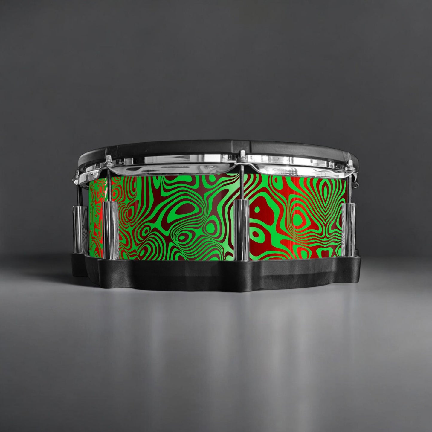 Psychedelic Swirl Drum Wrap