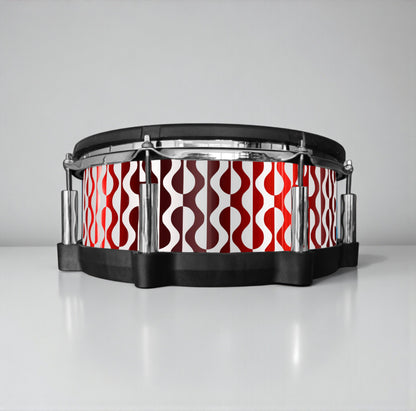 Negative Circles Drum Wrap