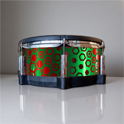 Hexagonal Fade Drum Wrap