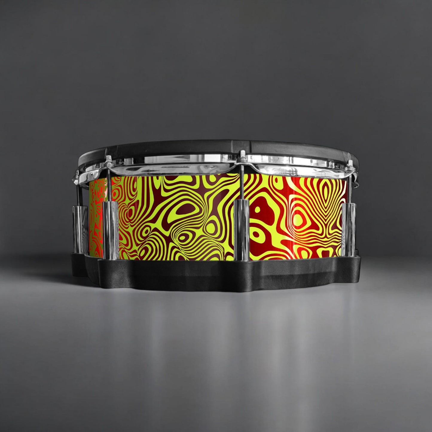 Psychedelic Swirl Drum Wrap