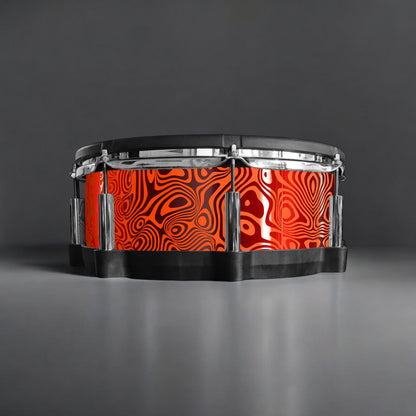 Psychedelic Swirl Drum Wrap