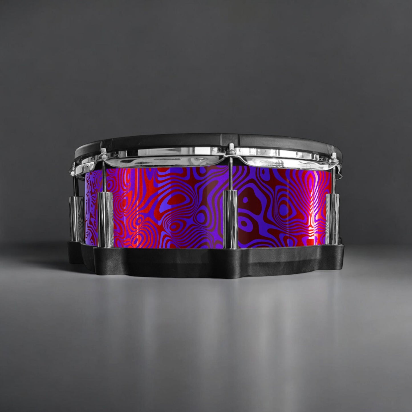 Psychedelic Swirl Drum Wrap