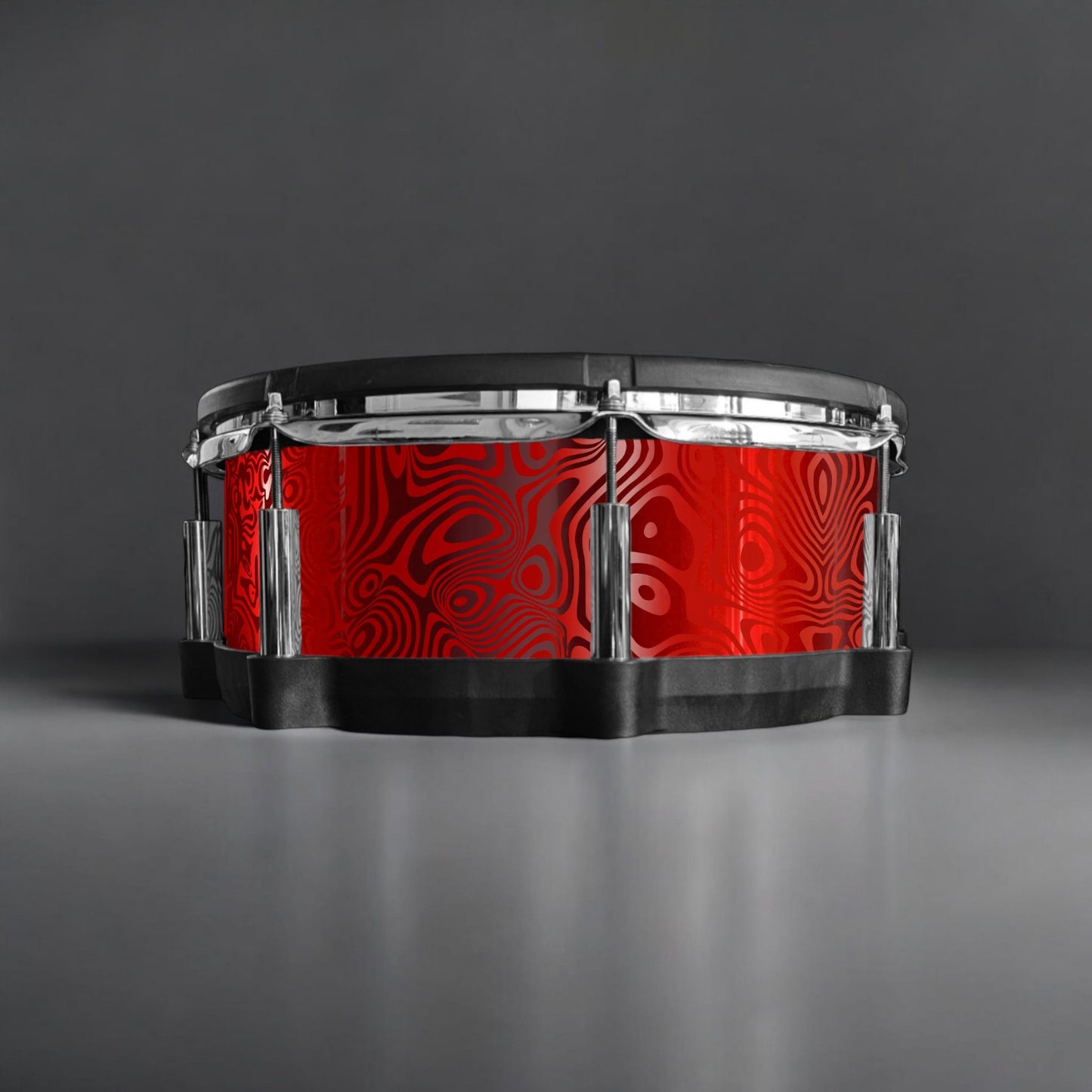 Psychedelic Swirl Drum Wrap